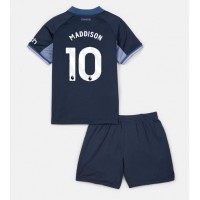 Tottenham Hotspur James Maddison #10 Bortadräkt Barn 2023-24 Kortärmad (+ Korta byxor)